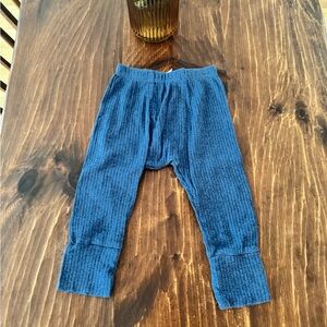 EUC Kate Quinn Panda Pants Cotton Ribbed Navy 3T